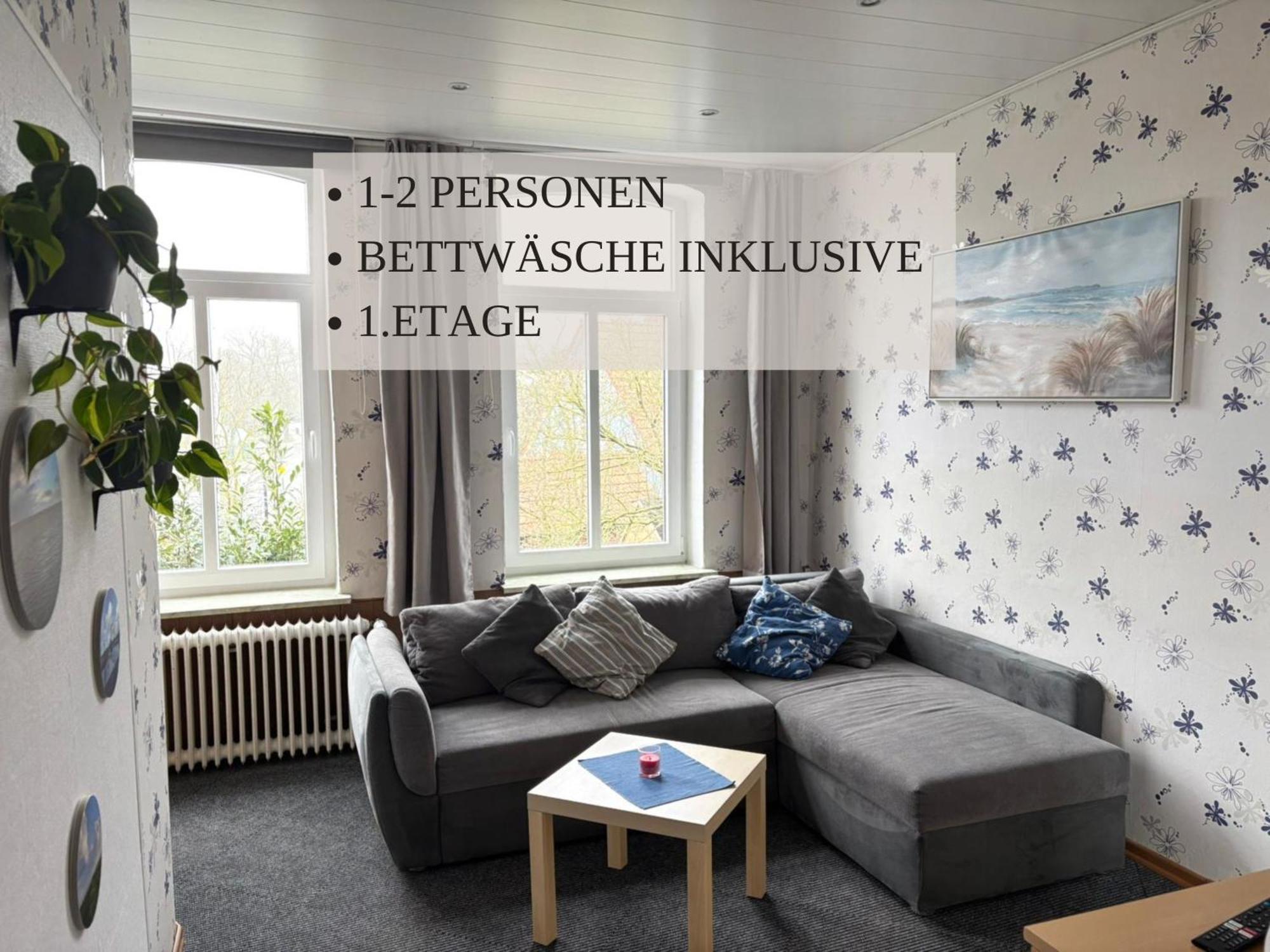 Haus Krabbe Apartments, Zentral Gelegen Im Idyllischen Nordseeort Zwischen Bremerhaven Und Cuxhaven, Hunde Kostenfrei Willkommen, Hauseigene Kostenfreie Parkplaetze Wremen Luaran gambar